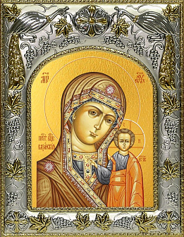 Икона освященная Казанская Божией Матери