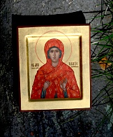 Дорожная икона "Святая мученица Каллиста Никомидийская"