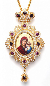 Панагия №167 / золочение / серебро (УИН)