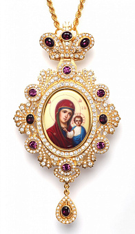 Панагия №167 / золочение / серебро (УИН)