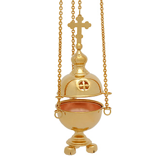 Кадило круглое малое золочение Кадило круглое малое золочение