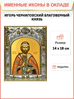 Икона Игорь Черниговский, Благоверный князь