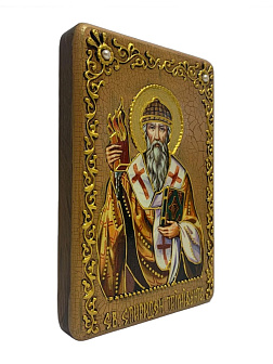 Икона СПИРИДОН Тримифунтский, Святитель (ПОДАРОЧНАЯ)