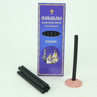 Кадильные свечи большие, 7шт (115мм), София