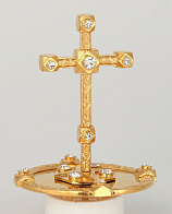 Крест на митру №10 / золочение