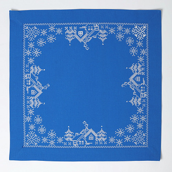 Салфетка церковная рождественская вышитая №4