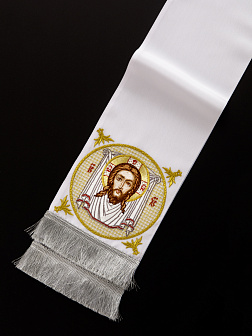 Закладка в Евангелие шелк №18 икона вышивка автомат