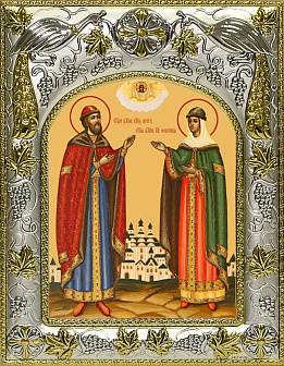 Икона Петр и Феврония