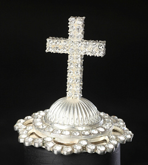 Крест на митру №3 / серебрение Крест на митру №3 / серебрение