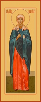 Ирина Коринфская мученица, икона