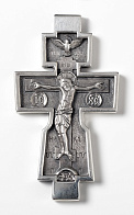 Крест наперсный параманный №1 серебро (УИН)