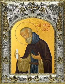 Икона Нил Сорский Икона Нил Сорский
