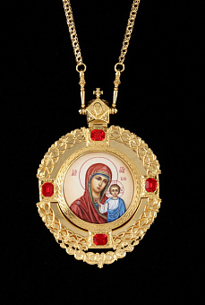 Панагия №125 / золочение / серебро (УИН)