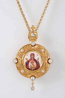 Панагия №59 / золочение / серебро (УИН)