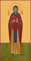 Икона Евгения Римская преподобномученица