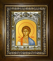 Икона освященная ''Прохор архидиакон апостол'', в деревяном киоте