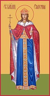 Великомученица Екатерина Александрийская, дева, икона