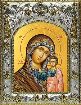 Икона освященная Казанская Божией Матери