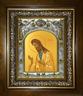 Икона Иоанн Предтеча Креститель Господень (Иван), в деревяном киоте Икона Иоанн Предтеча Креститель Господень (Иван), в деревяном киоте