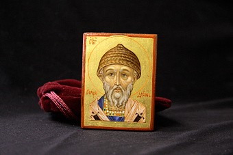 Икона СПИРИДОН Тримифунтский, Святитель (ДОРОЖНАЯ)