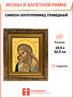 Образ святого Симеона Богоприимца, праведного, 09С14