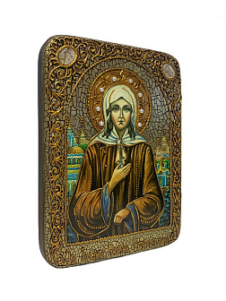Икона КСЕНИЯ Петербургская, Блаженная (ПОДАРОЧНАЯ)