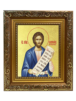 Икона "Симеон Верхотурский", св. прав., с золочением поталью, 09С12-УЛ Икона "Симеон Верхотурский", св. прав., с золочением поталью, 09С12-УЛ