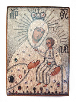 Икона под старину Пресвятой Богородицы Бахчисарайская (Мариупольская, Крымская)