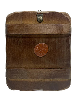 Венчальные иконы Спаситель и Казанская со вставкой металл на дереве под старину Византикос 16х19