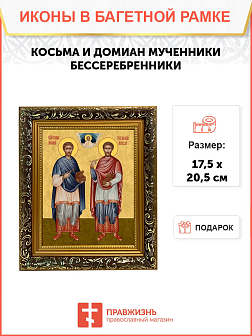 Образ святых Косьмы и Дамиана, мучеников-бессребреников, 09КД1