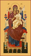 Икона Пресвятой Богородицы ВСЕЦАРИЦА (Пантанасса)