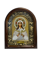 137 Именная икона ТАТИАНА (Татьяна) Римская, Мученица (БИСЕР)