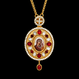 Панагия №126 / золочение / серебро (УИН)