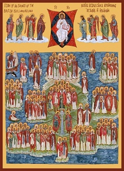 Икона Собор Британских и Ирландских святых