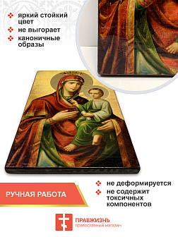 Царская Икона 045 Божия Матерь Скоропослушница 25х30 132