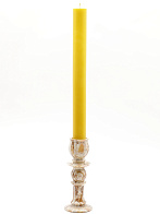 Свеча формовая столбик (35см, D35, 15ч), ЖЕЛТАЯ Свеча формовая столбик (35см, D35, 15ч), ЖЕЛТАЯ