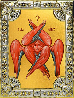 Икона Серафим Шестикрылый