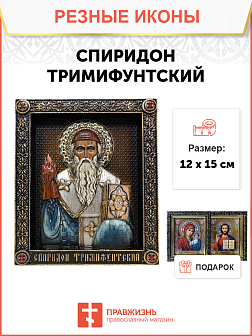 Икона Спиридон Тримифунтский святитель