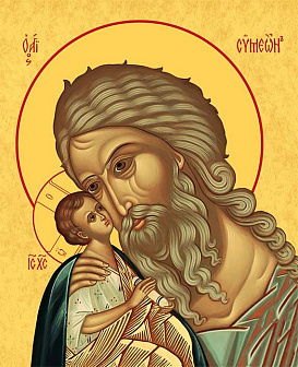 Образ святого Симеона Богоприимца, праведного, 09С14 Образ святого Симеона Богоприимца, праведного, 09С14
