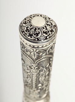 Посох гальванопластический разборный с литьевым окончанием / серебрение