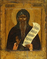 Никита Столпник, Переславский чудотворец, преподобный, икона
