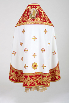 Облачение иерейское №41 комб. габардин , вышивка а / м понизья и оплечья, галун вышитый на облачении