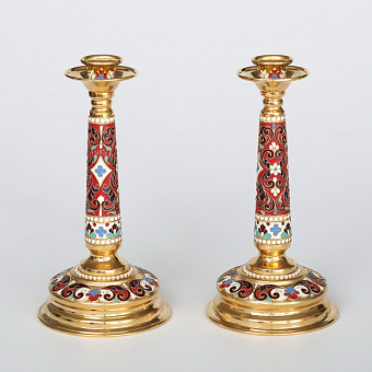 Подсвечник №9 / 2 свечи / золочение Подсвечник №9 / 2 свечи / золочение