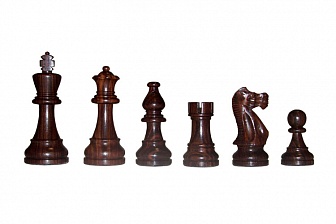 Шахматы классические стандартные деревянные утяжеленные (высота короля 3,75")