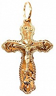 Крест православный из коллекции "Москва златоглавая" 1,46 грамм