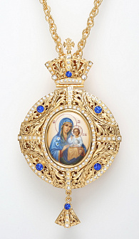 Панагия №101 / золочение / серебро (УИН)