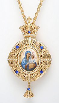 Панагия №101 / золочение / серебро (УИН)