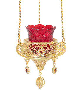 Лампада филигранная №5 / золочение