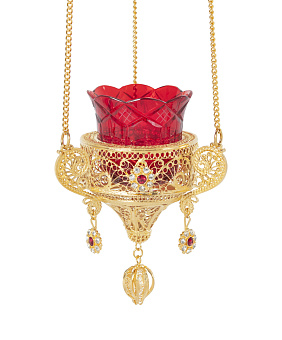 Лампада филигранная №5 / золочение