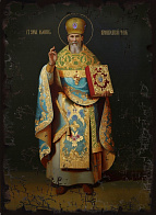 Икона ИОАНН Кронштадтский, Праведный (МЕШКОВИНА)